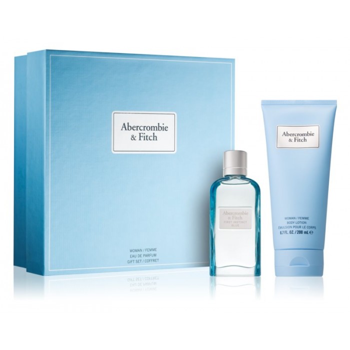 Abercrombie & Fitch First Instinct Blue for Her EDP -  Комплект за жени